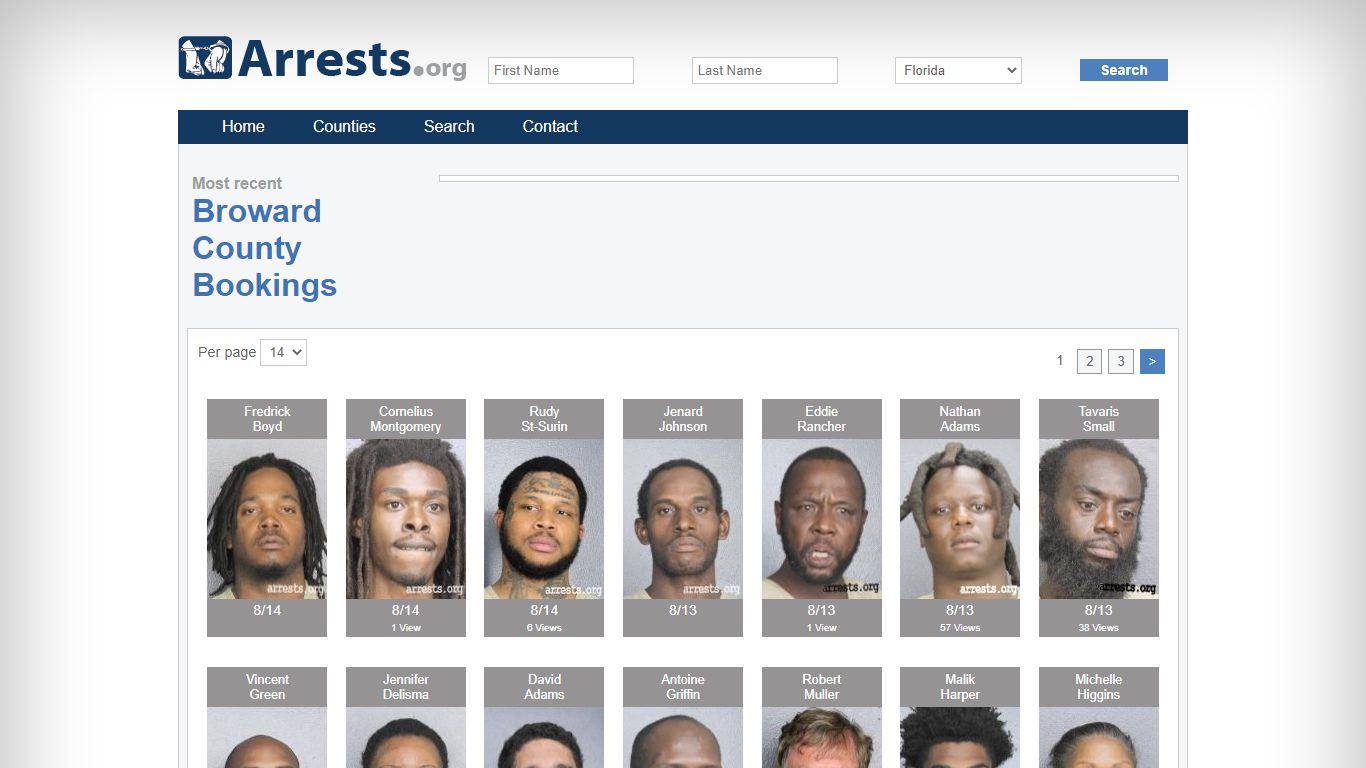 Broward County Arrests and Inmate Search